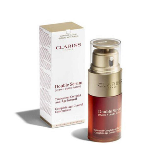 CLARINS(クラランス)のクラランス ダブルセーラムEX 30ml 2本セット 新品 未使用 美容液  コスメ/美容のスキンケア/基礎化粧品(美容液)の商品写真