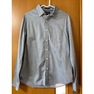 バナナリパブリック(Banana Republic)のBANANA REPUBLIC 長袖シャツ Untucked fit 綿　メンズ(シャツ)