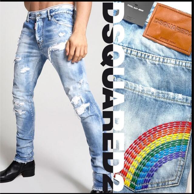 DSQUARED2(ディースクエアード)の定価104,500円❗️新品・未使用❗️ディースクエアード  デニム メンズのパンツ(デニム/ジーンズ)の商品写真