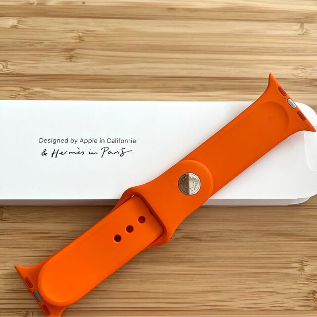 Apple Watch HERMES スポーツバンド 45mm ラバーバンド