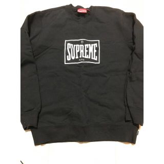 Supreme Warm Up Crewneck 黒M