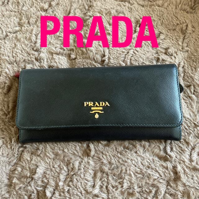 PRADA プラダ　財布　長財布　レザー　1MH132 人気　レディースのサムネイル