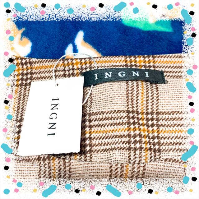 INGNI(イング)の【タグ付き未使用品】INGNI チェック ブラウス 7分袖 レディース Ｍサイズ レディースのトップス(シャツ/ブラウス(長袖/七分))の商品写真