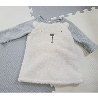 ベビーギャップ(babyGAP)のモコモコワンピース(ワンピース)