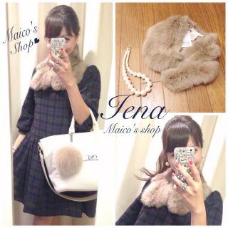 イエナ(IENA)のタグ付♡イエナ♡ラビットファーティペット(マフラー/ショール)