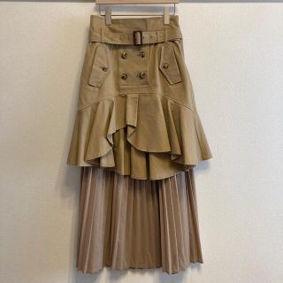 アメリヴィンテージ(Ameri VINTAGE)のAmeri vintage 3way トレンチスカート(ロングスカート)