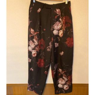 ラッドミュージシャン(LAD MUSICIAN)のladmusician18ss 花柄　ワイドスラックス(スラックス)