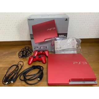 プレイステーション3(PlayStation3)のPS3 本体(箱付き) コントローラー2つ 付属品あり HDMIケーブル付き(家庭用ゲーム機本体)