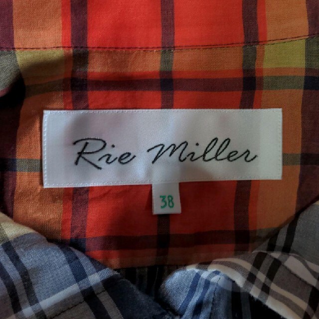 Rie Miller(リエミラー)のRie miller リエミラー レディースブラウス　長袖シャツ レディースのトップス(シャツ/ブラウス(長袖/七分))の商品写真