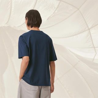 Hermes - 新品未着 エルメス 2022春夏新作 ミニレザー パッチ Tシャツ