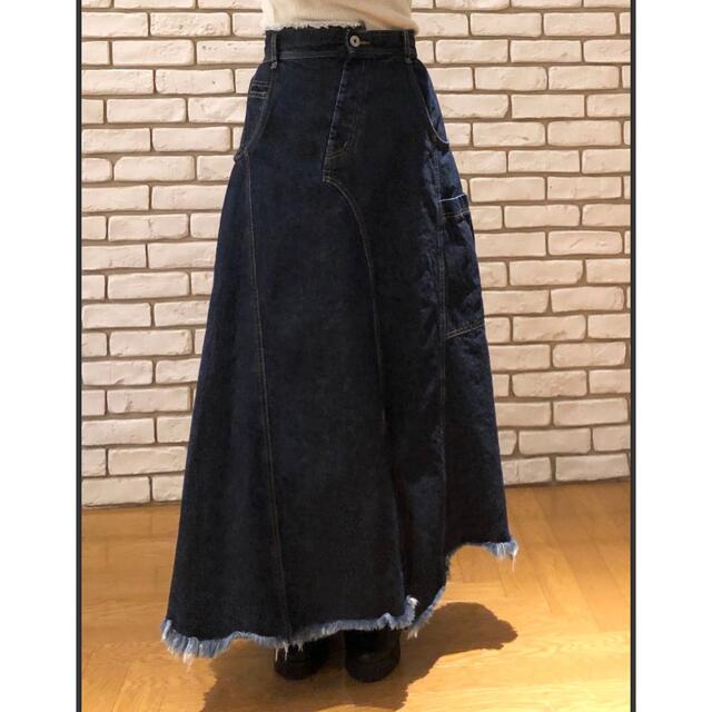 AULA AILA - 大幅限定値下げ 即完売リメイクデニムスカート /denim