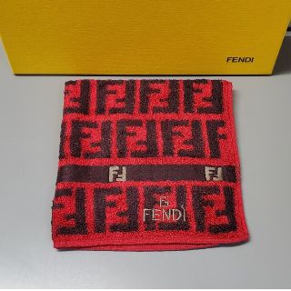 フェンディ(FENDI)のFENDI　 1枚　タオルハンカチ　　　　　　フェンディ　タオルハンカチ(ハンカチ)