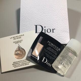 ディオール(Dior)の〇サ3378様用 Dior 化粧水 美容液 リキッドファンデーション 3点セット(サンプル/トライアルキット)