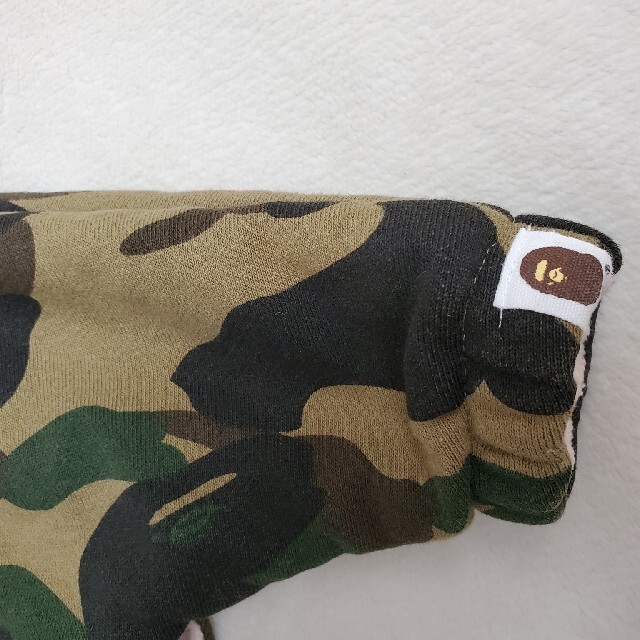 カモフラ BAPE ポンチョ アウター ファー  ベイプ エイプ