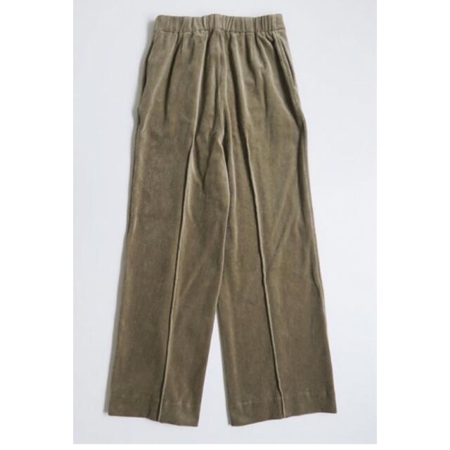 AURALEEオーラリーORGANIC COTTONVELOURPANTS