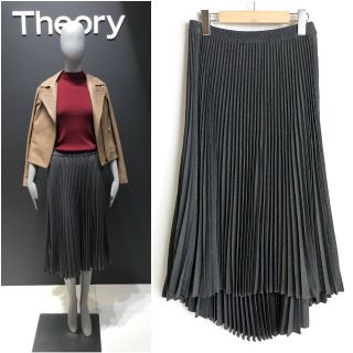 セオリー(theory)の★セオリー★美品　ウォッシャブルプリーツスカート S(ロングスカート)