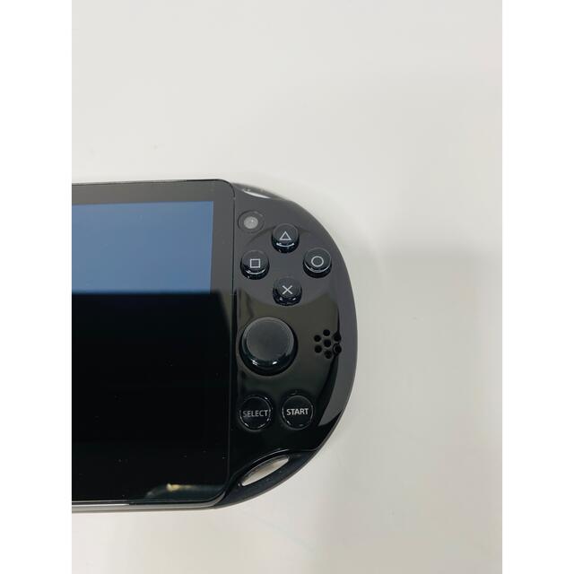 PlayStation Vita(プレイステーションヴィータ)のSONY PlayStationVITA 本体 PCH-2000 ZA11 エンタメ/ホビーのゲームソフト/ゲーム機本体(携帯用ゲーム機本体)の商品写真