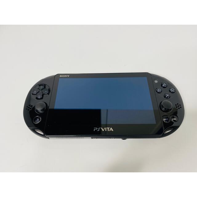 PlayStation Vita(プレイステーションヴィータ)のSONY PlayStationVITA 本体 PCH-2000 ZA11 エンタメ/ホビーのゲームソフト/ゲーム機本体(携帯用ゲーム機本体)の商品写真