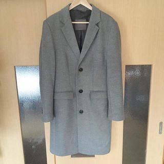 ザラ(ZARA)のZARA チェスターコート グレー L 今季(チェスターコート)