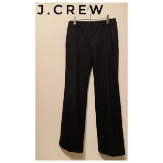 ジェイクルー(J.Crew)の早い者勝ち！値下げしました！ 黒 ストレートパンツ　S 裾ダブル(その他)