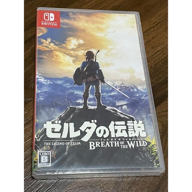 ゲームソフトゲーム機本体ゼルダの伝説 ブレス オブ ザ ワイルド Switch