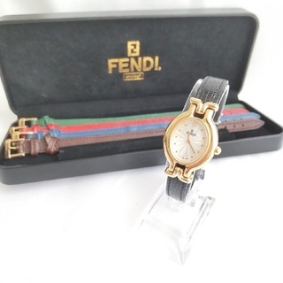 フェンディ(FENDI)のフェンディ FENDI チェンジベルト5本 640L クォーツ腕時計(腕時計)