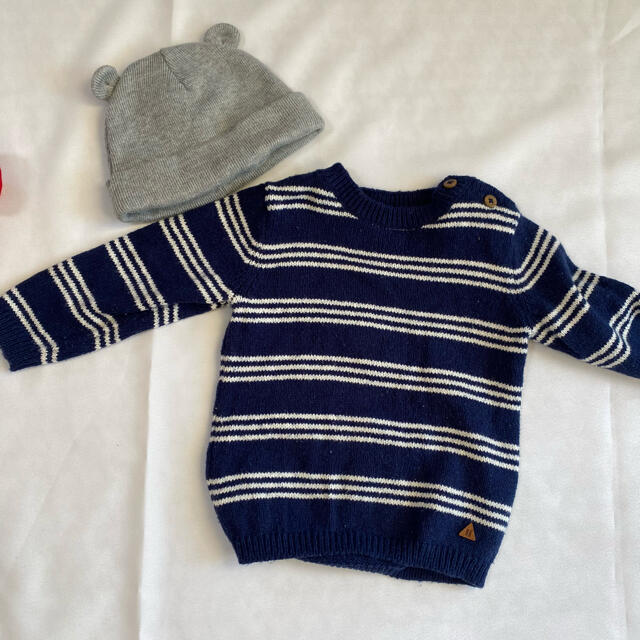 babyGAP(ベビーギャップ)の【まとめ売り】ベビーギャップ　ネクスト　秋冬　70-80 男の子 キッズ/ベビー/マタニティのベビー服(~85cm)(シャツ/カットソー)の商品写真