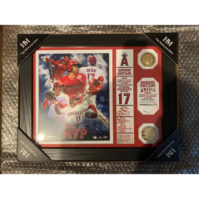 低価好評】 ヤフオク! - 2021 大谷翔平 2コインフォトミント MVP獲得