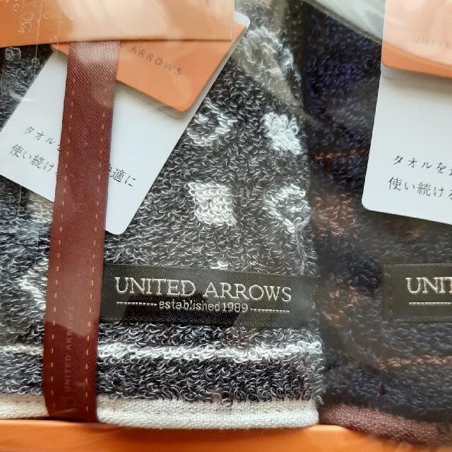 UNITED ARROWS(ユナイテッドアローズ)のユナイテッドアローズタオルハンカチ メンズのファッション小物(ハンカチ/ポケットチーフ)の商品写真