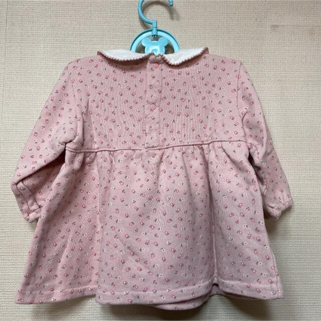 GIANNI VALENTINO(ジャンニバレンチノ)の小花柄ワンピース90 キッズ/ベビー/マタニティのキッズ服女の子用(90cm~)(ワンピース)の商品写真