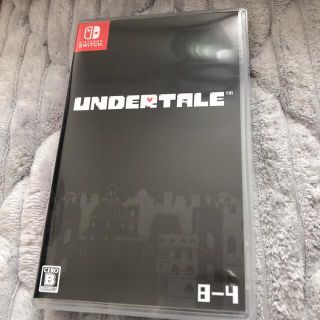 ニンテンドースイッチ(Nintendo Switch)の美品　UNDERTALE アンダーテール　Switch(携帯用ゲームソフト)