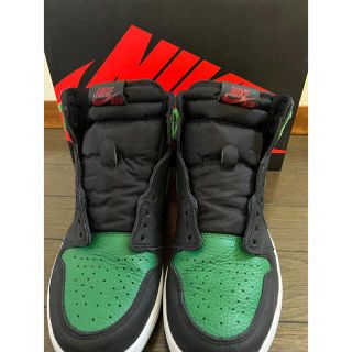 ナイキ(NIKE)の JORDAN 1 RETRO HIGH OG BLACK/PINE GREEN(スニーカー)