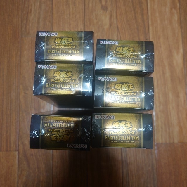Box/デッキ/パック遊戯王　レアリティコレクション　プレミアムゴールドエディション６BOX