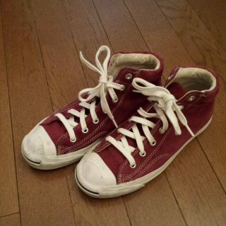 コンバース(CONVERSE)の★専用★ジャックパーセル★スエード★ボルドー★(スニーカー)