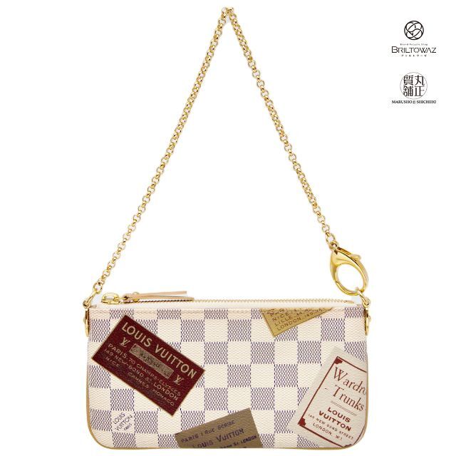 LOUIS VUITTON(ルイヴィトン)のルイヴィトン ポシェットミラMMアクセサリーポーチ N63078 ダミエアズール レディースのバッグ(その他)の商品写真