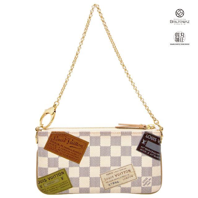 LOUIS VUITTON(ルイヴィトン)のルイヴィトン ポシェットミラMMアクセサリーポーチ N63078 ダミエアズール レディースのバッグ(その他)の商品写真