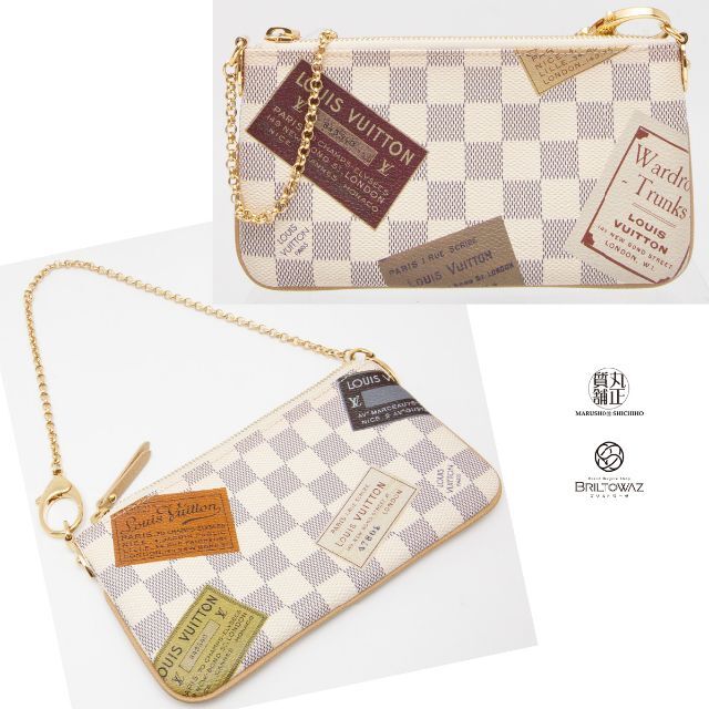 LOUIS VUITTON(ルイヴィトン)のルイヴィトン ポシェットミラMMアクセサリーポーチ N63078 ダミエアズール レディースのバッグ(その他)の商品写真