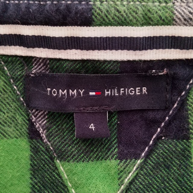 TOMMY HILFIGER(トミーヒルフィガー)のTOMMY HILFIGER ネルシャツ キッズ/ベビー/マタニティのキッズ服男の子用(90cm~)(ジャケット/上着)の商品写真