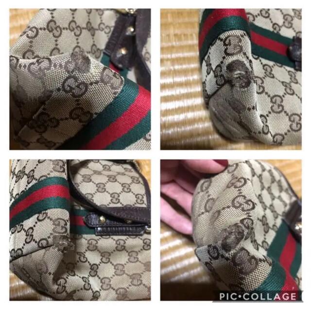 Gucci(グッチ)のGUCCI グッチ シェリーライン ミニバッグ ハンドバッグ レディースのバッグ(トートバッグ)の商品写真