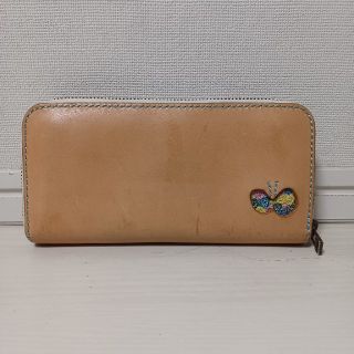 ゆっきー様専用★ハンドメイド 本革 長財布　ミナペルホネン(財布)