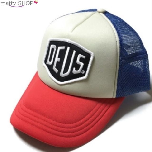 Deus ex Machina(デウスエクスマキナ)の2 Deus ex machina BLUE-RED 新品 メンズの帽子(キャップ)の商品写真
