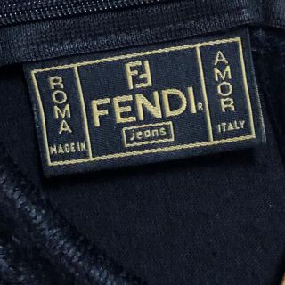 信頼 値下げ!FENDI ヴィンテージ ベロア トップス - Tシャツ