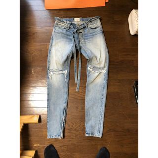 フィアオブゴッド(FEAR OF GOD)のFear of god 6th skinny fit denim 33インチ(デニム/ジーンズ)