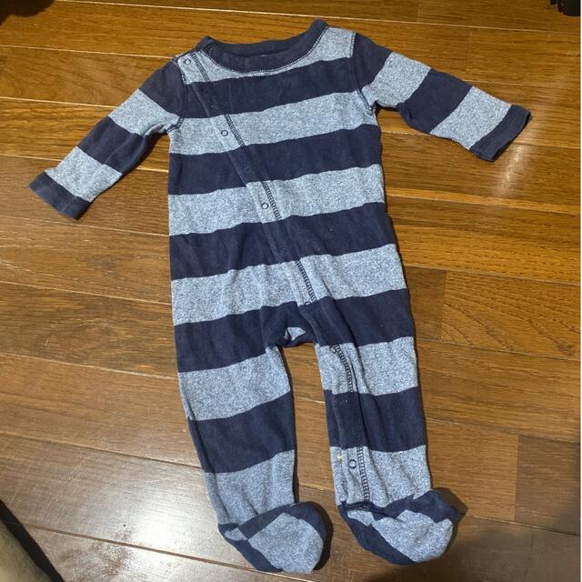 babyGAP(ベビーギャップ)のベビーギャップ　足付きオール　70 キッズ/ベビー/マタニティのベビー服(~85cm)(カバーオール)の商品写真