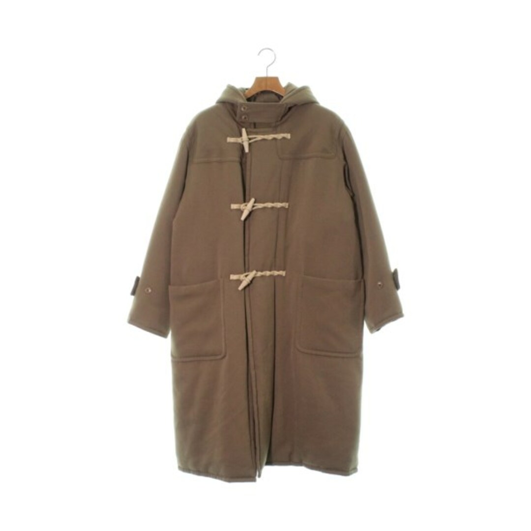COMOLI コモリ ダッフルコート 1(S位) キャメル - ダッフルコート