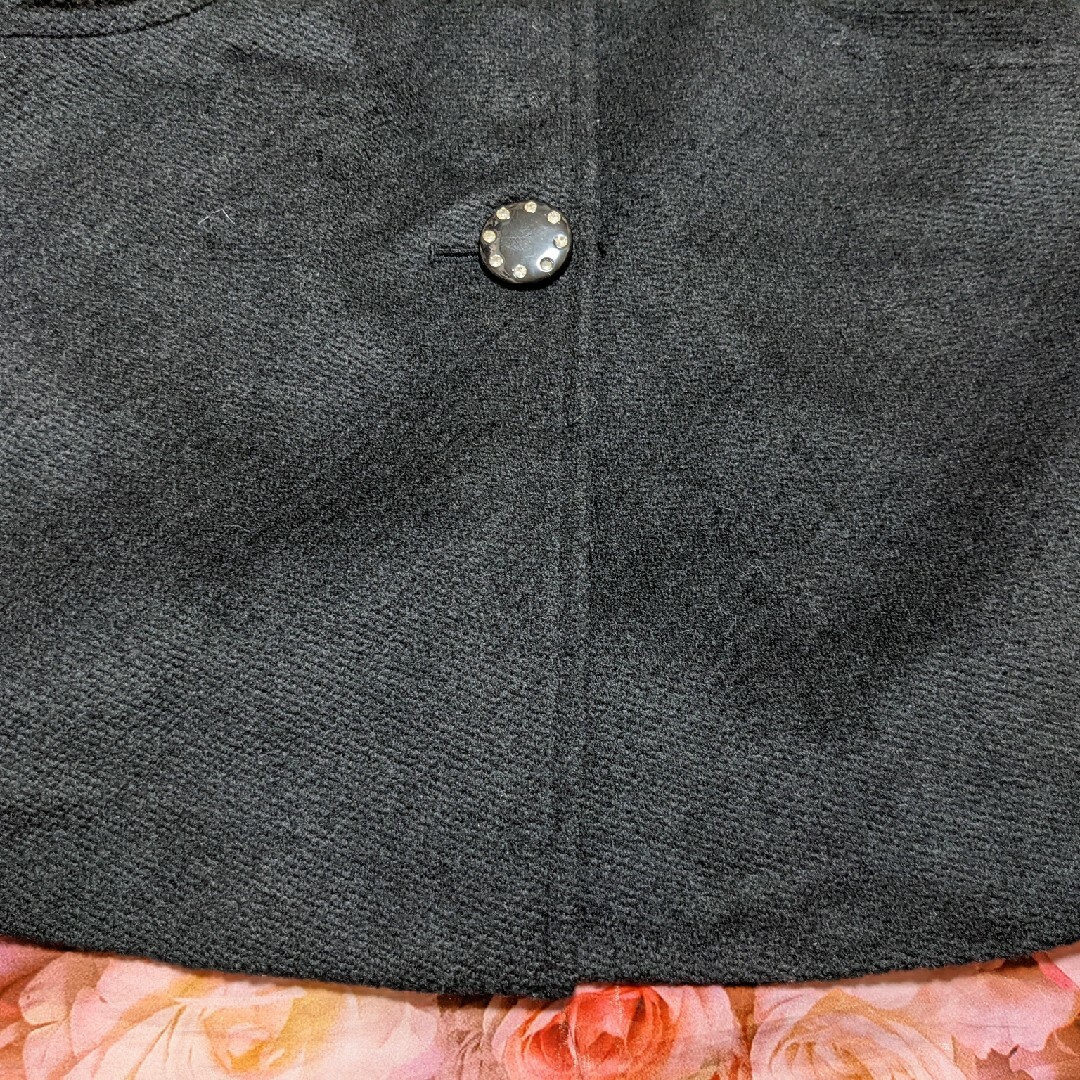 DaTuRa(ダチュラ)のデイジーストア❤DaTuRa♥黒❤ファー付❤セレブ❤コート レディースのジャケット/アウター(ロングコート)の商品写真