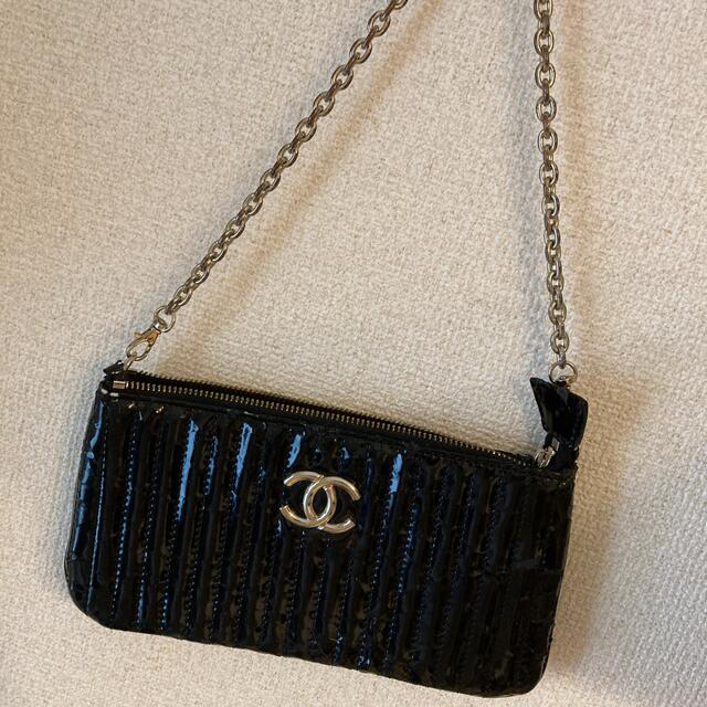 CHANEL(シャネル)のCHANEL パーティクラッチバッグ　最終値下げ レディースのバッグ(クラッチバッグ)の商品写真