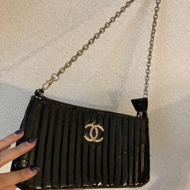 CHANEL(シャネル)のCHANEL パーティクラッチバッグ　最終値下げ レディースのバッグ(クラッチバッグ)の商品写真