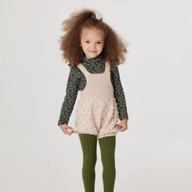 Misha & Puff(ミーシャアンドパフ)のmisha&puff popcorn ronper 4-5y キッズ/ベビー/マタニティのキッズ服女の子用(90cm~)(ニット)の商品写真