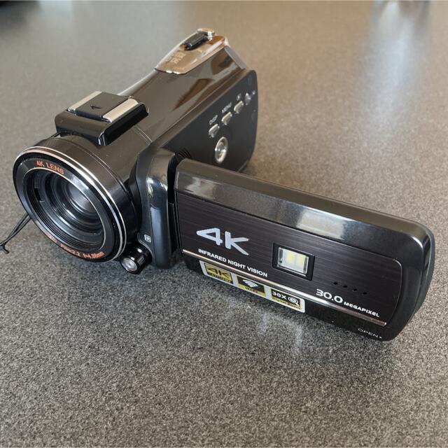 4Kビデオカメラ SONY製CMOSイメージセンサ搭載 DV-AC3-BK 【激安